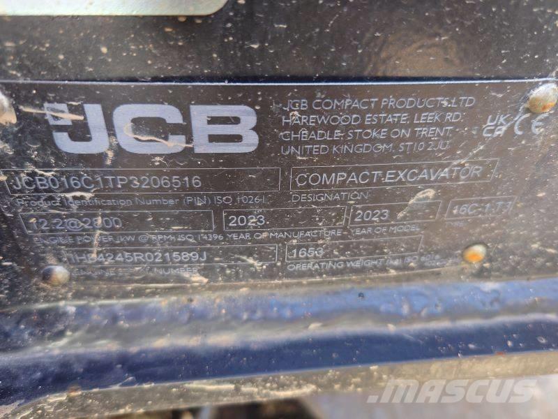 JCB 16 C-1 Mini excavatoare < 7t