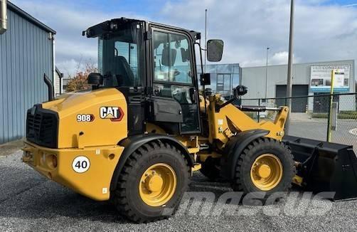CAT 908 Incarcator pe pneuri