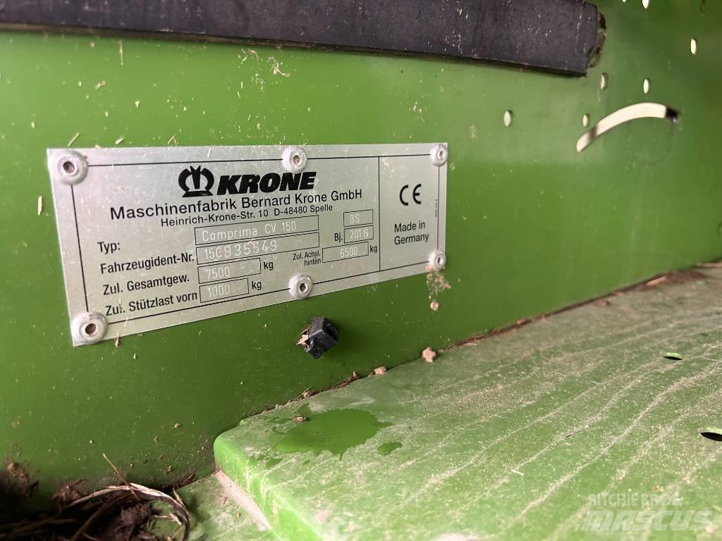 Krone CV150XC Masina de balotat cilindric
