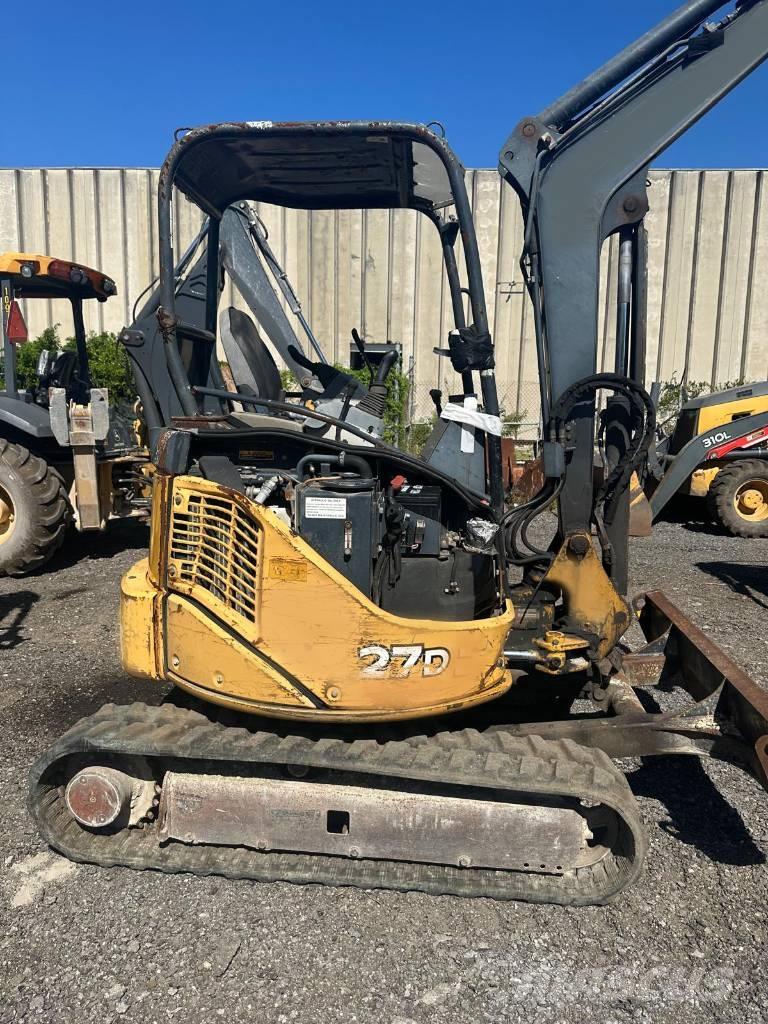 John Deere 27 D Mini excavatoare < 7t