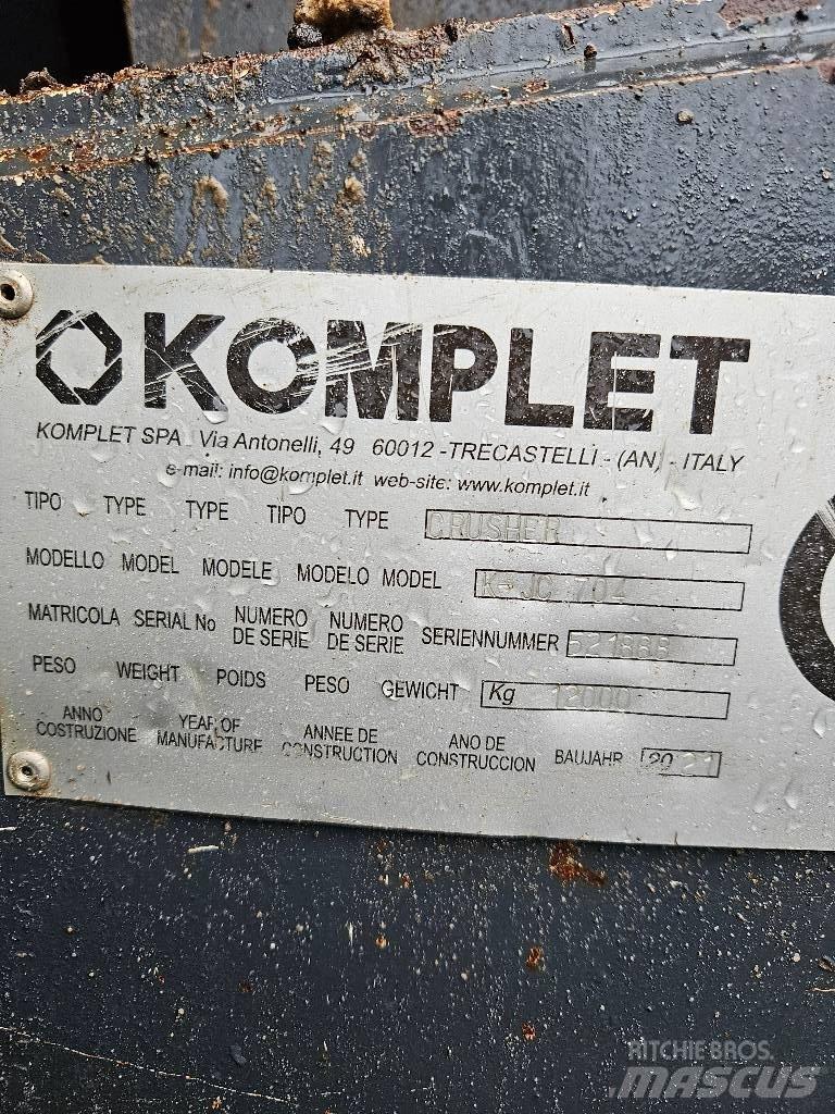 Komplet K-JC 704 Concasoare mobile