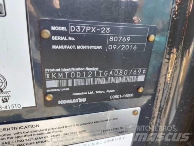 Komatsu D37PX-23 Buldozere pe senile