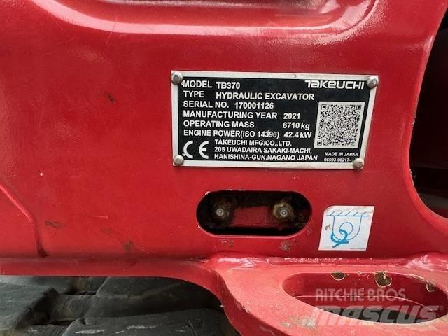 Takeuchi TB 370 Excavatoare 7t - 12t