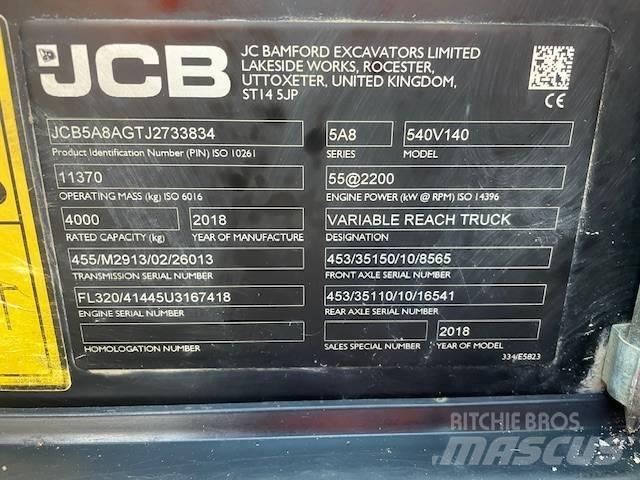JCB 540-140 Stivuitoare telescopice
