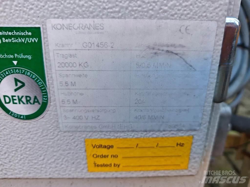 Konecranes 20 Ton Macarale portal si poduri rulante