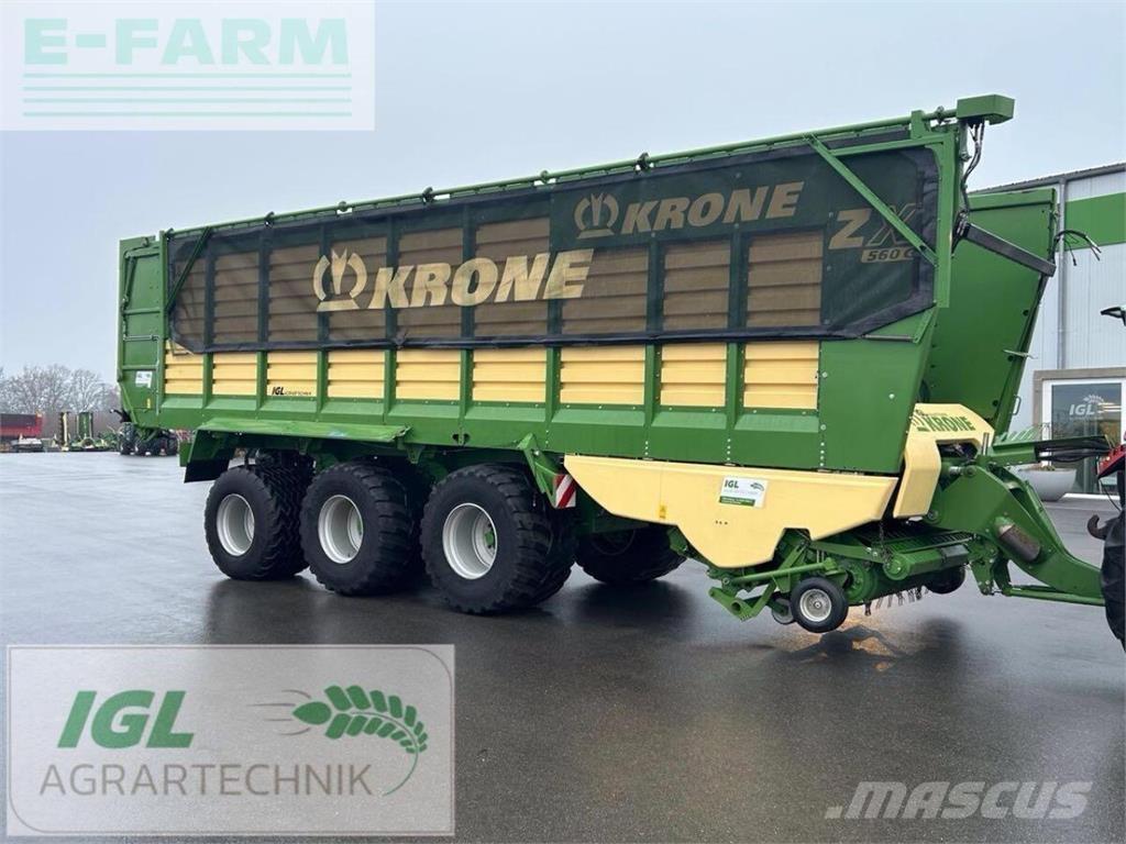 Krone zx 560 gl Grain / Silage Trailers