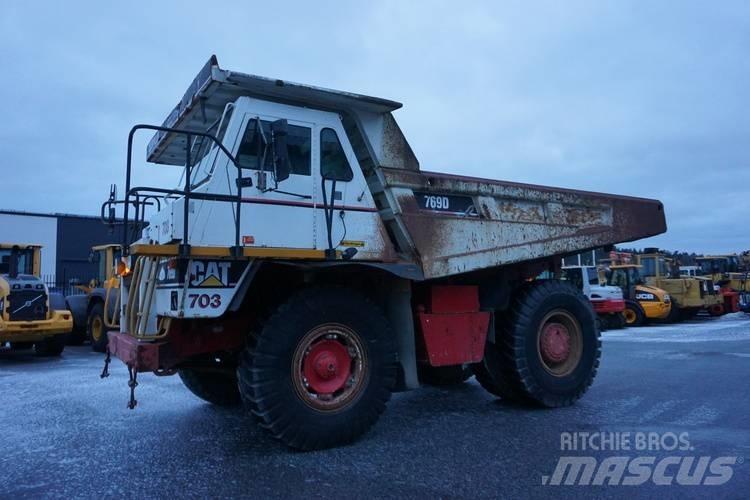 CAT 769 D Camioane cu basculante rigide