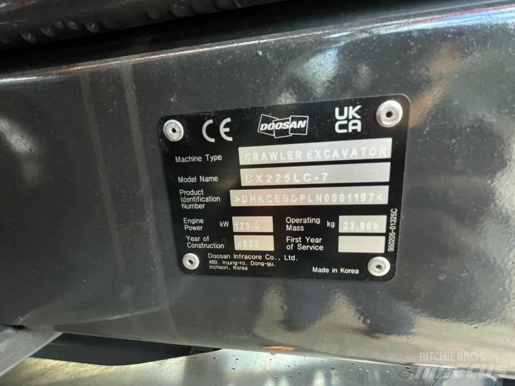 Doosan DX225LC-7 Excavatoare pe șenile

