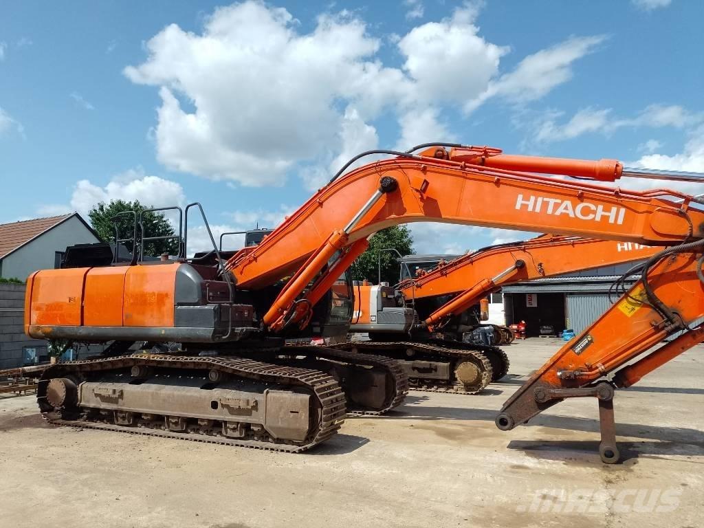 Hitachi ZX350 Incarcator pe pneuri