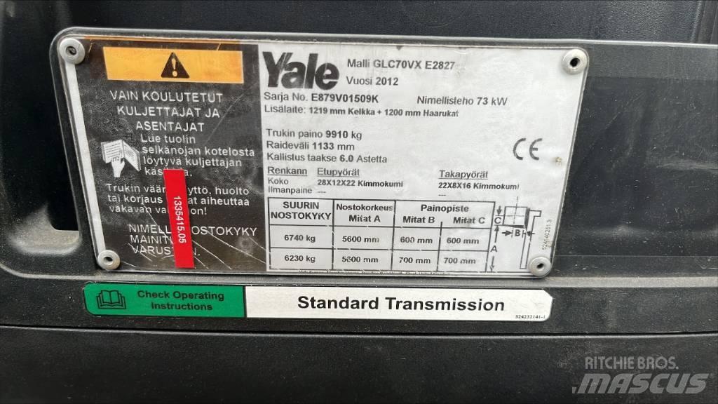 Yale GLP 70 GC Stivuitor GPL