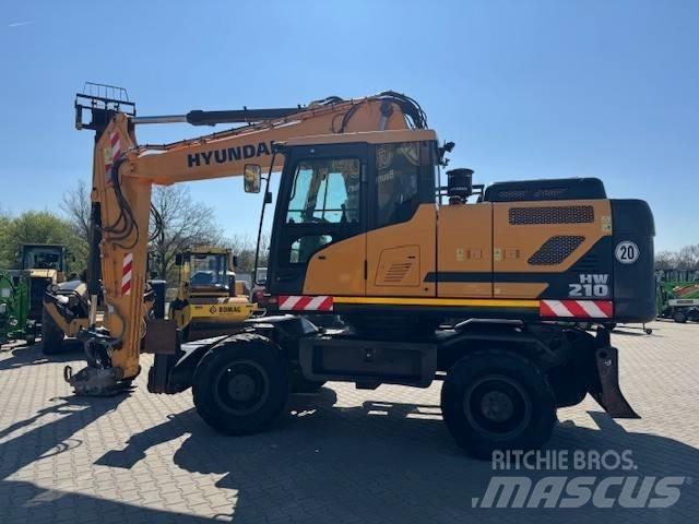 Hyundai HW 210 Excavatoare cu roti
