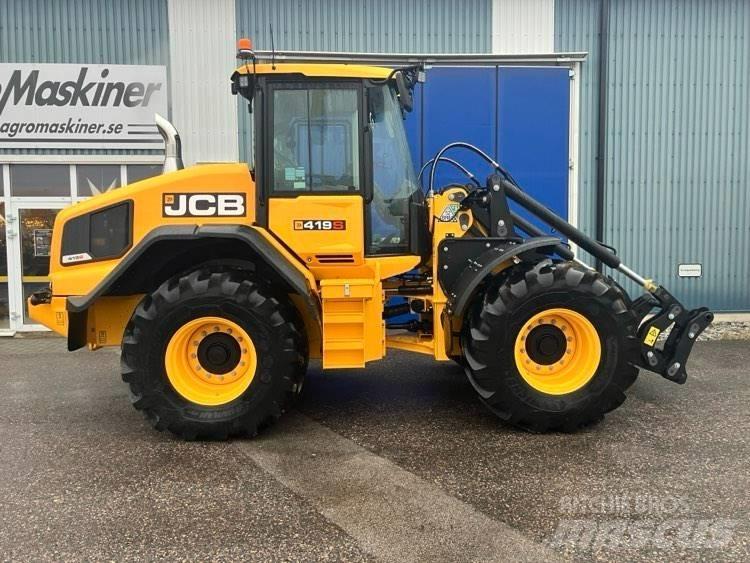 JCB 419 S Incarcator pe pneuri
