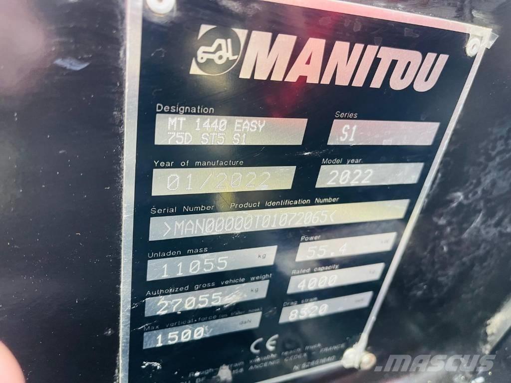 Manitou MT 1440 Easy Stivuitoare telescopice