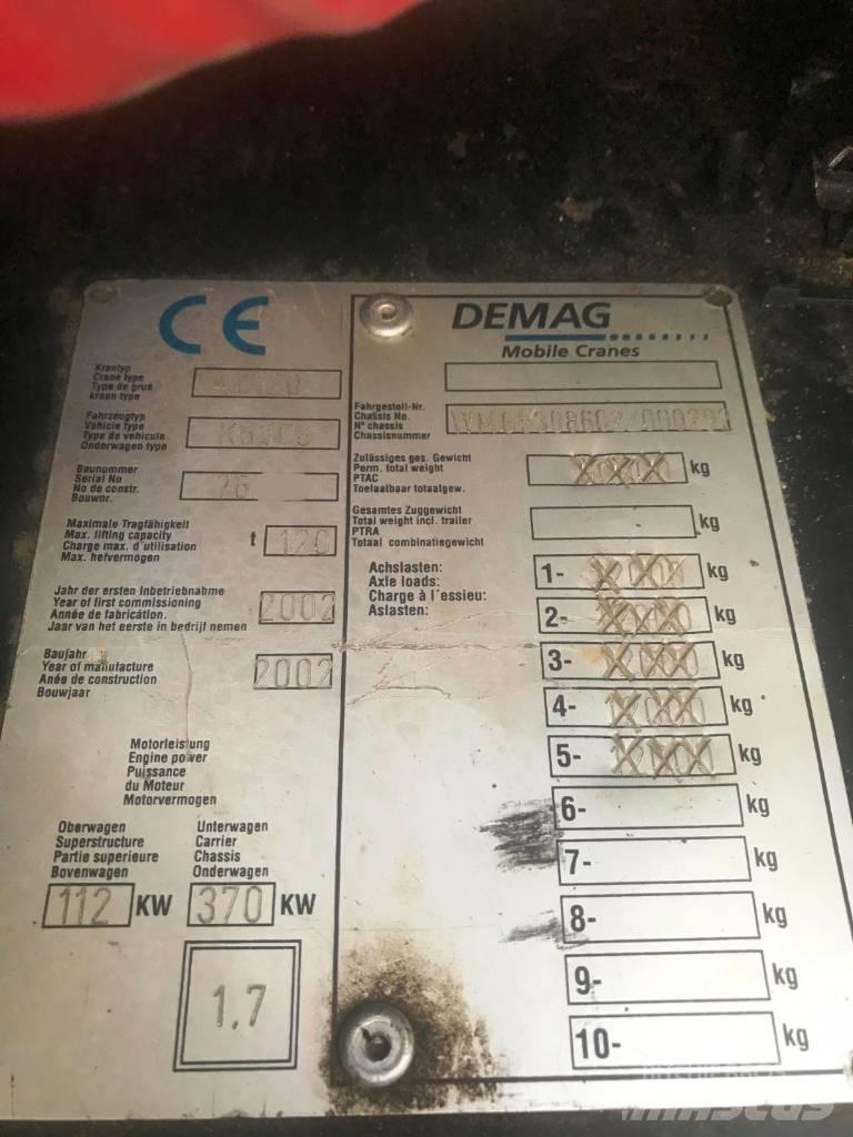 Demag AC 120 Macara pentru orice teren