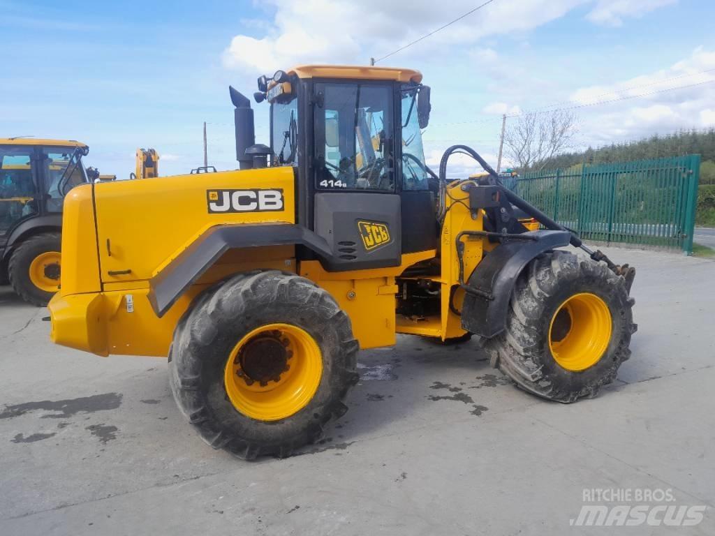 JCB 414 Incarcator pe pneuri