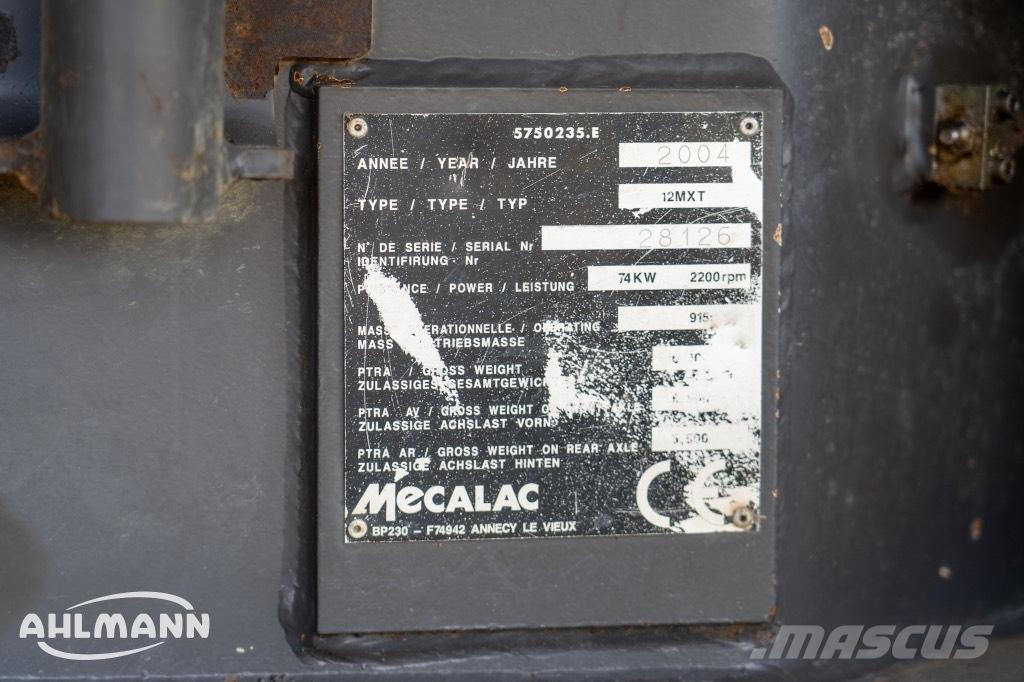 Mecalac 12 MXT Excavatoare cu roti