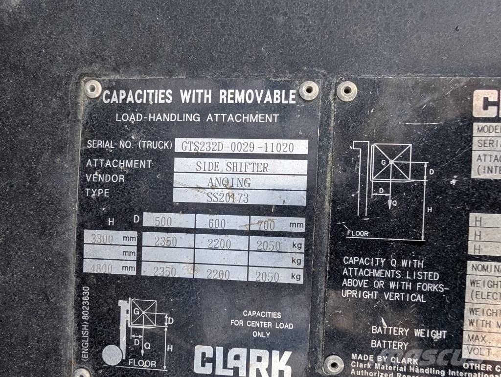 Clark GTS 25 D Stivuitor diesel