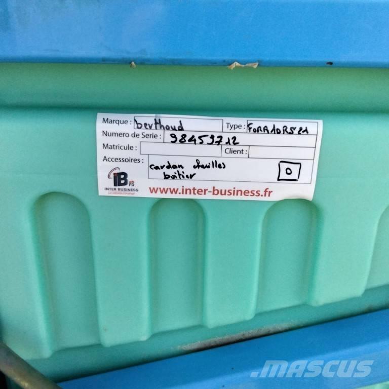 Berthoud FOR10RS21 Pulverizatoare spayers