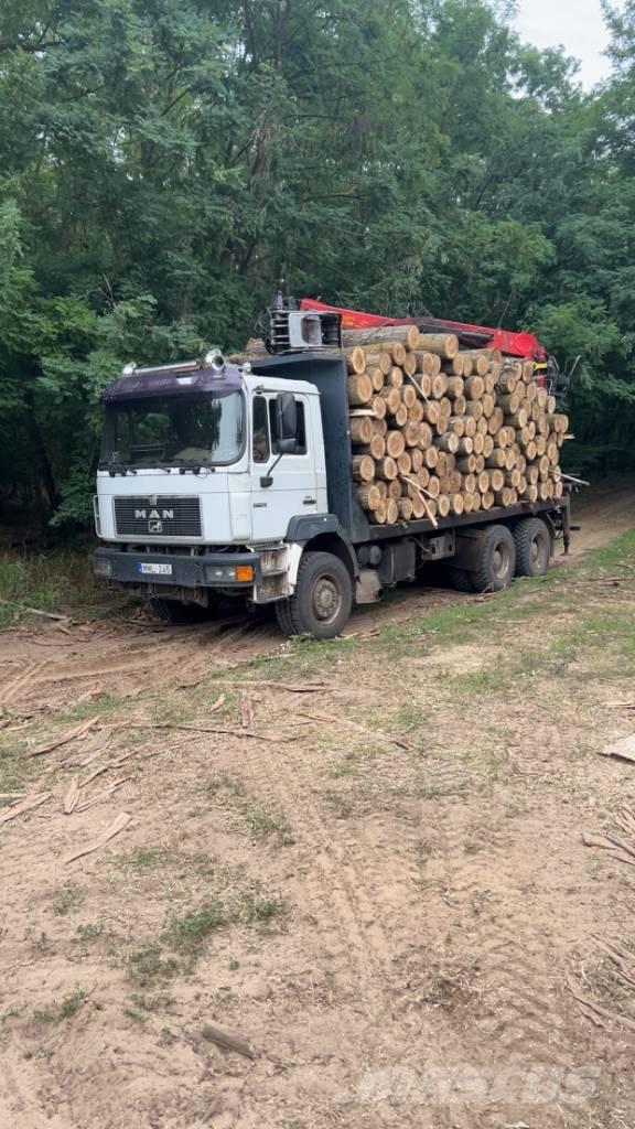 MAN F 2000 Camion pentru lemne