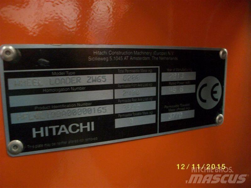 Hitachi ZW 65 Incarcator pe pneuri