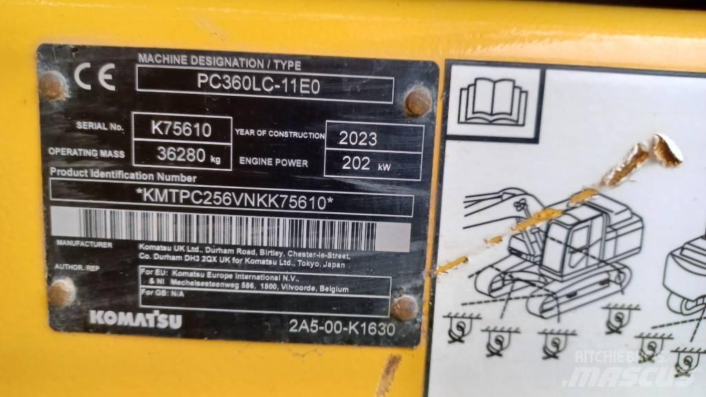 Komatsu PC360LC-11E0 Excavatoare pe șenile
