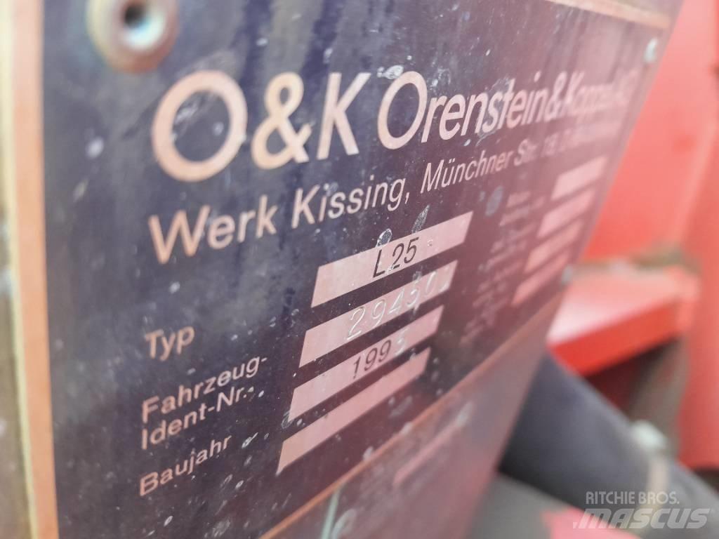 O&K L 25 Incarcator pe pneuri