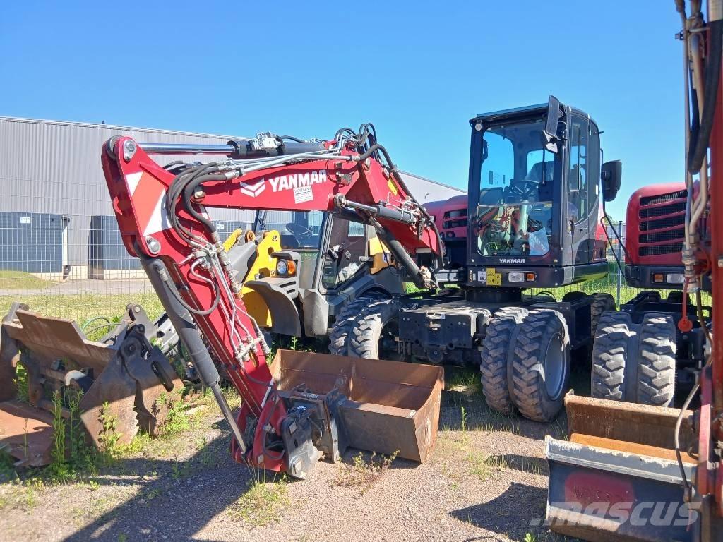 Yanmar B 75 W Excavatoare cu roti