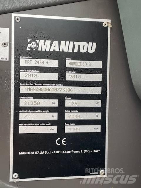 Manitou MRT2470 Stivuitoare telescopice