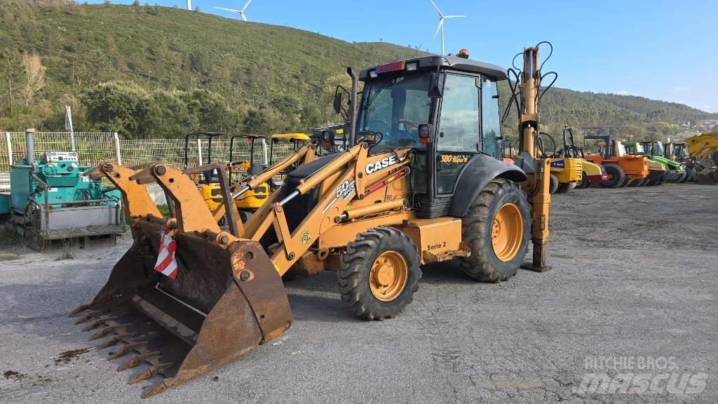 CASE 580 SR Buldoexcavatoare