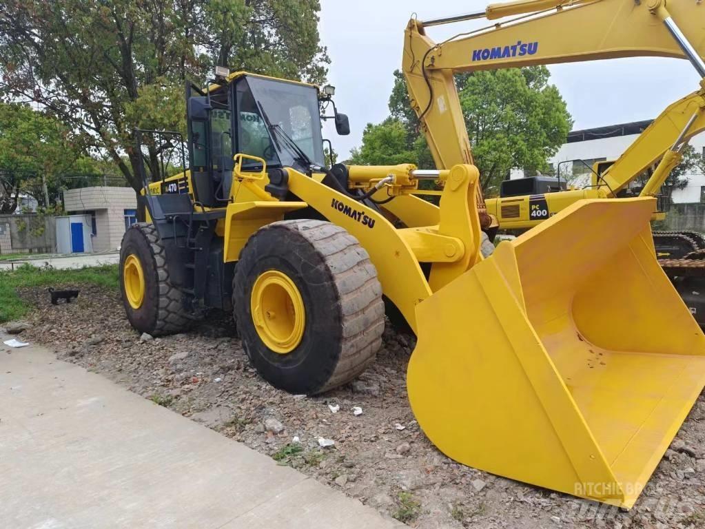 Komatsu WA 470 Incarcator pe pneuri