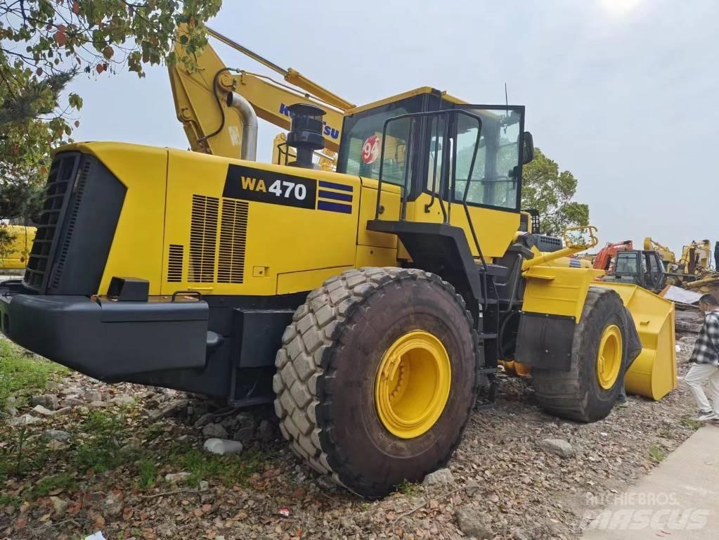 Komatsu WA 470 Incarcator pe pneuri
