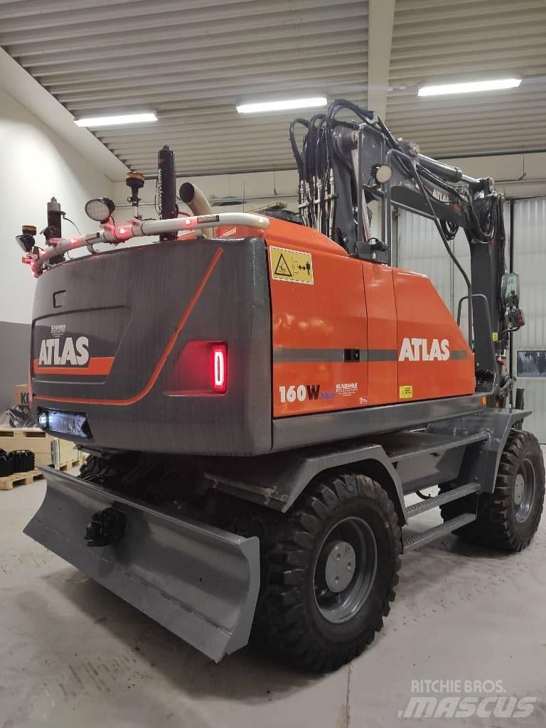 Atlas 160 W Excavatoare cu roti