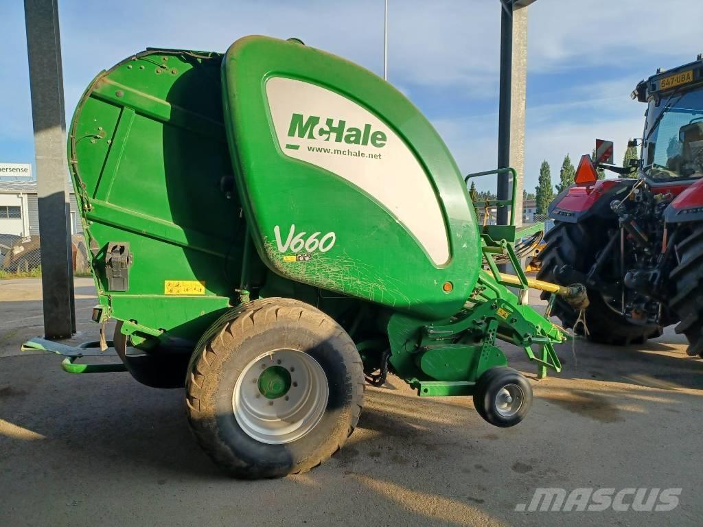 McHale V660 Masina de balotat cilindric