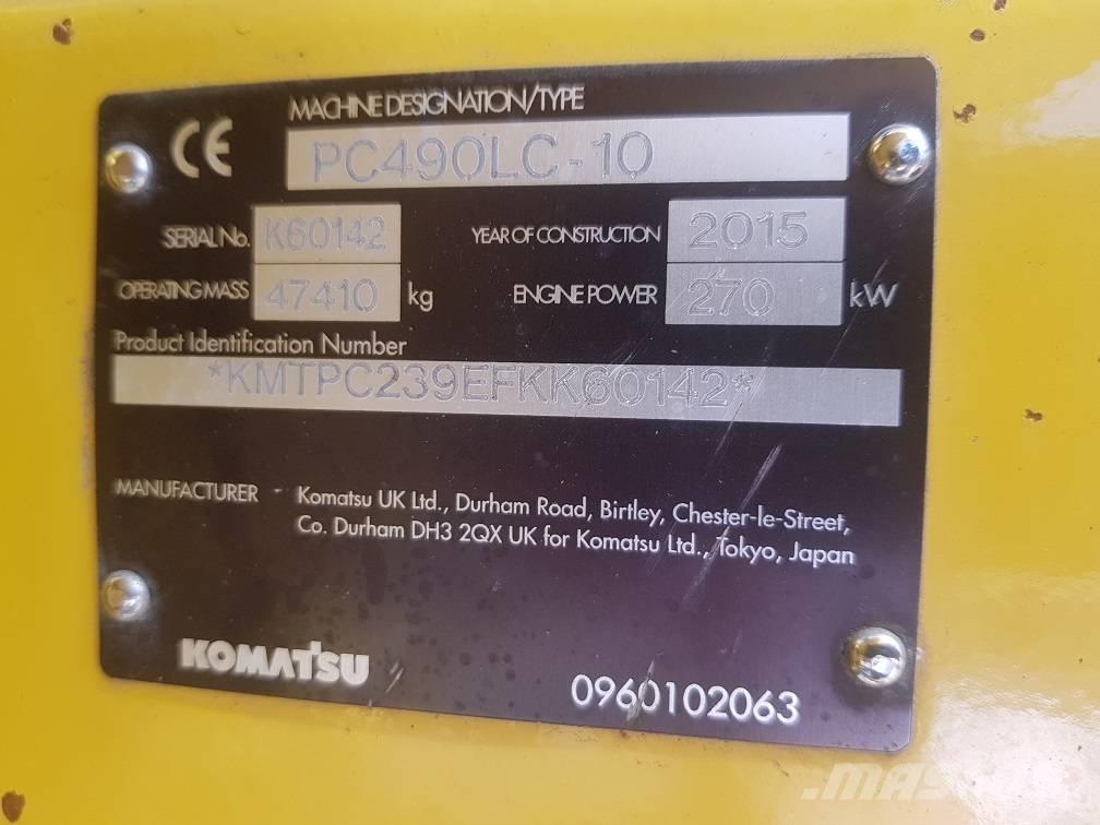 Komatsu PC 490 LC-10 Excavatoare pe șenile
