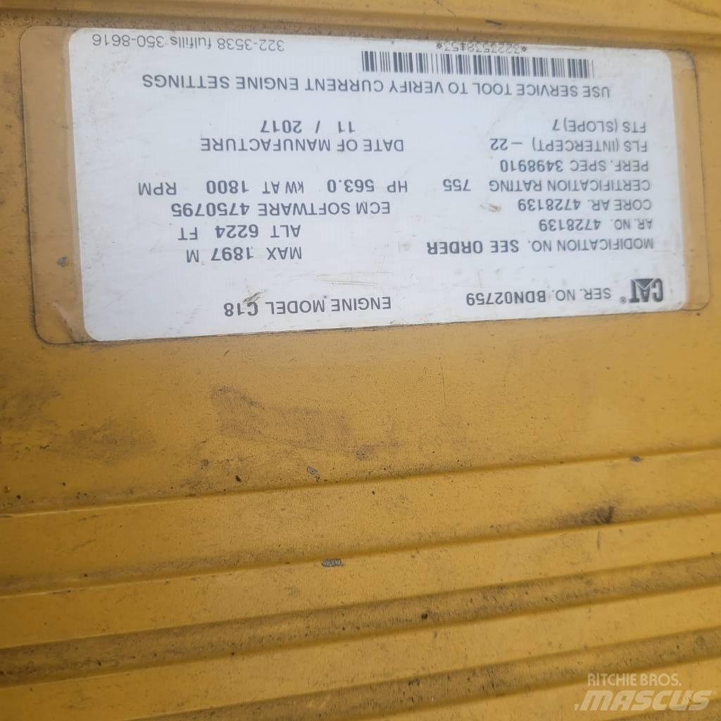 CAT C18 Utilaje construcții - Altele