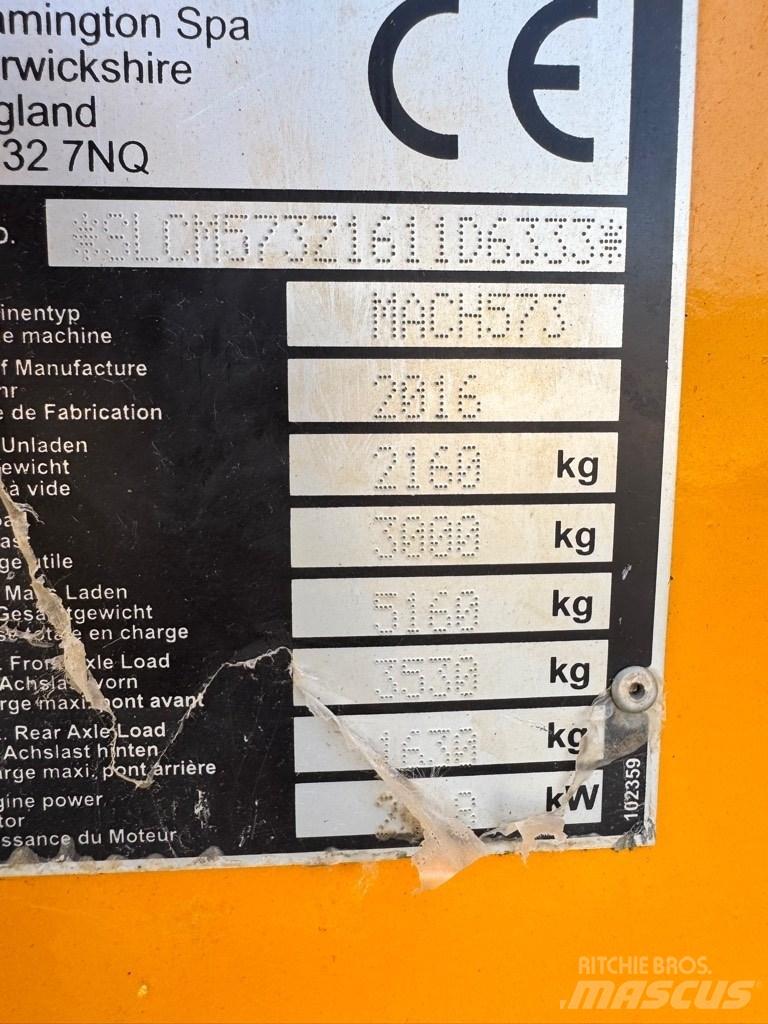 Thwaites 3 tonne Minitractor de teren