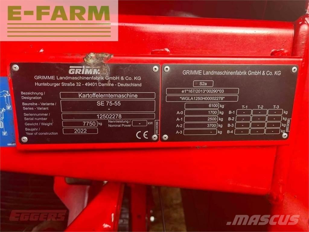 Grimme se 75-55 sb Echipament cartofi - Altele