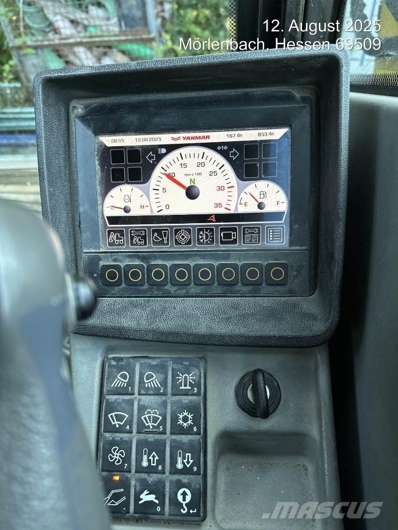 Yanmar B75W Excavatoare cu roti