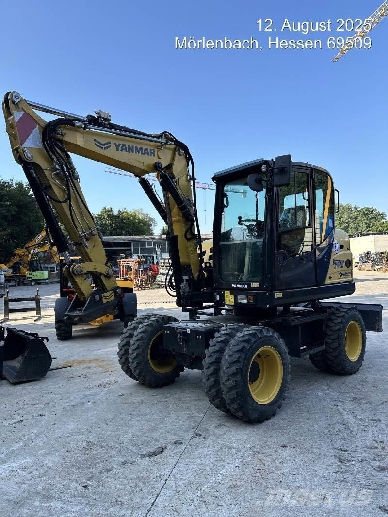 Yanmar B75W Excavatoare cu roti