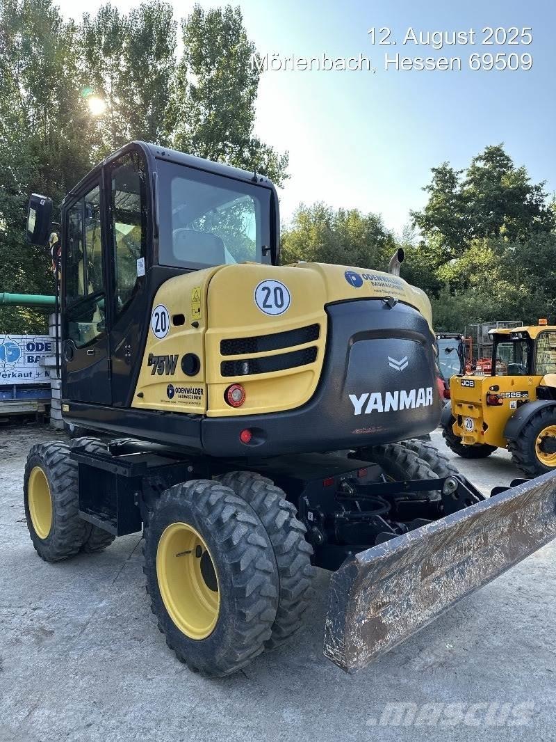 Yanmar B75W Excavatoare cu roti