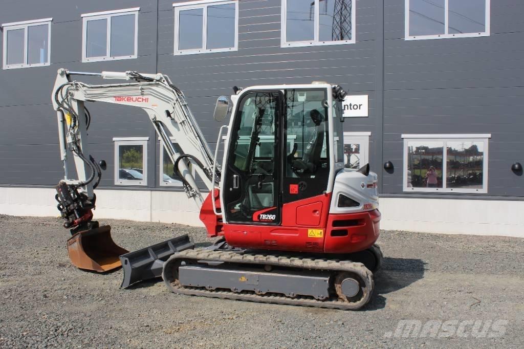 Takeuchi TB 260 Mini excavatoare < 7t
