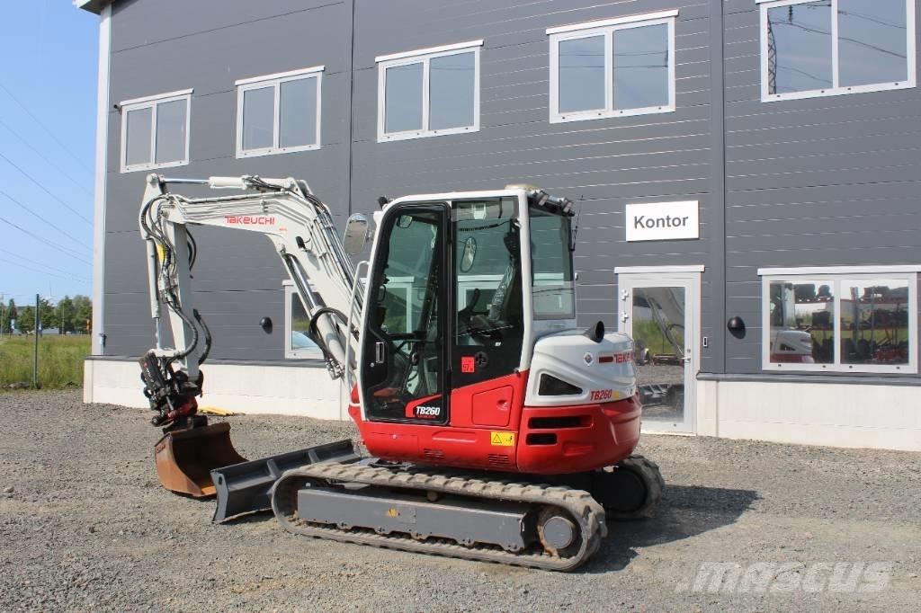 Takeuchi TB 260 Mini excavatoare < 7t