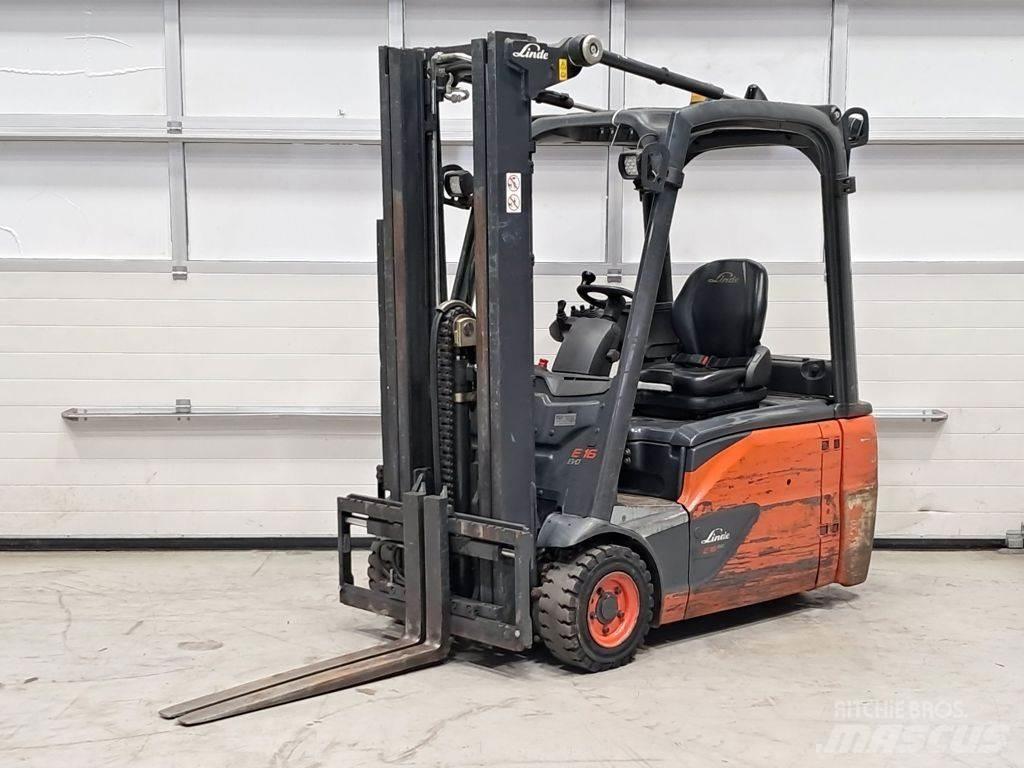 Linde E16L-02 Stivuitor electric