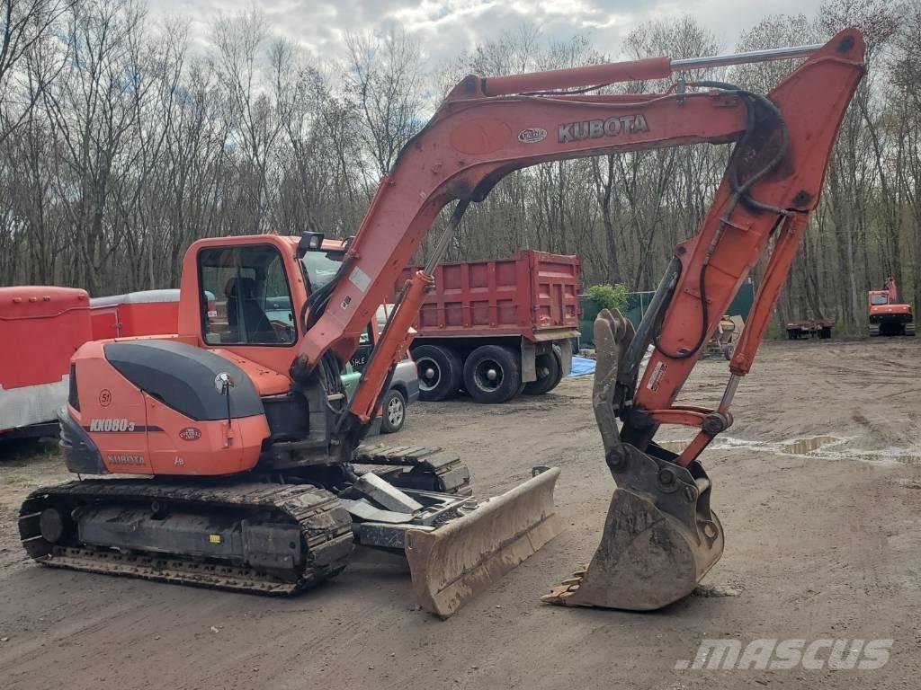 Kubota KX080-3 Excavatoare pe șenile

