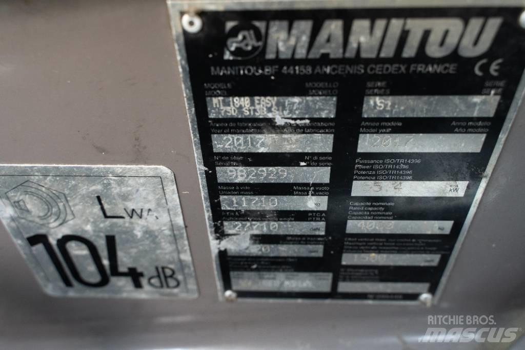 Manitou MT 1840 Stivuitoare telescopice