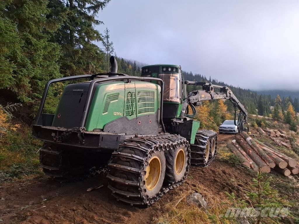 John Deere 1270 G Combine forestiere