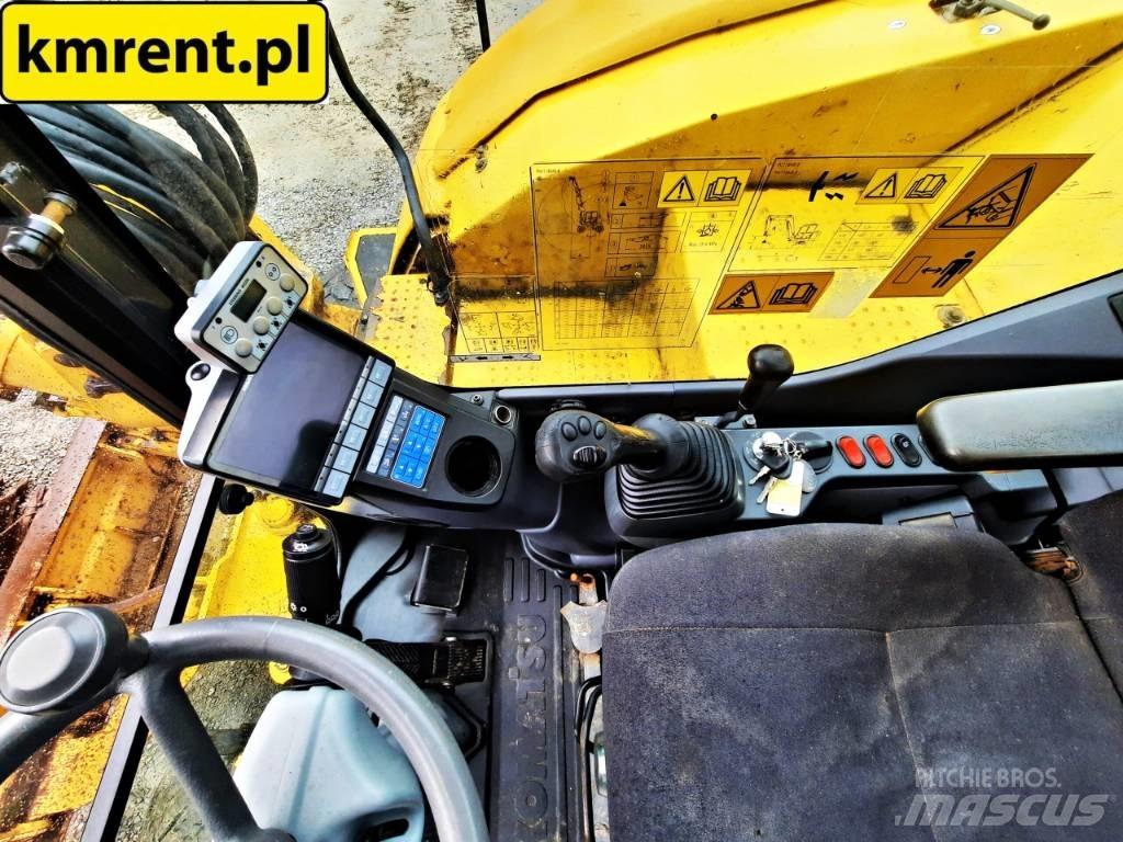 Komatsu PW 118 Excavatoare cu roti