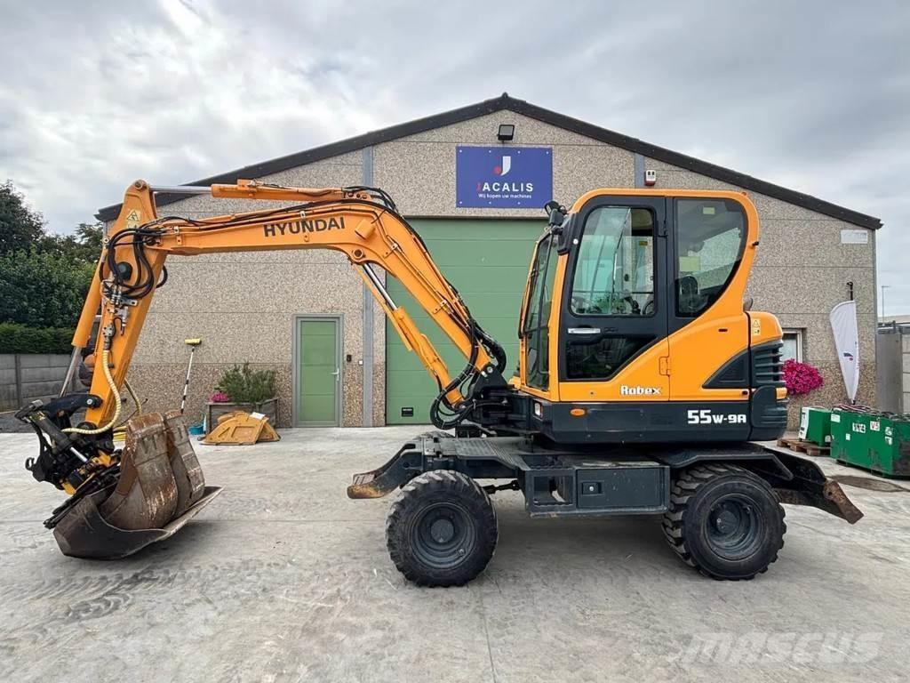 Hyundai R55W-9A Excavatoare cu roti