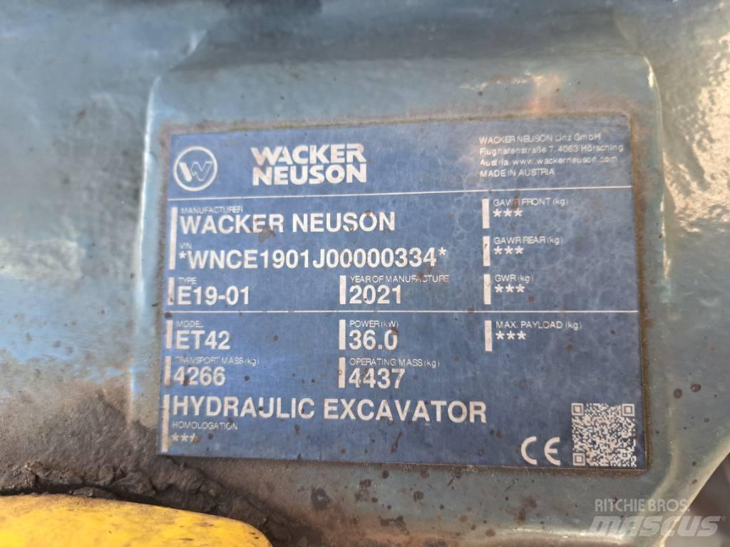Wacker Neuson ET42 Excavatoare pe șenile
