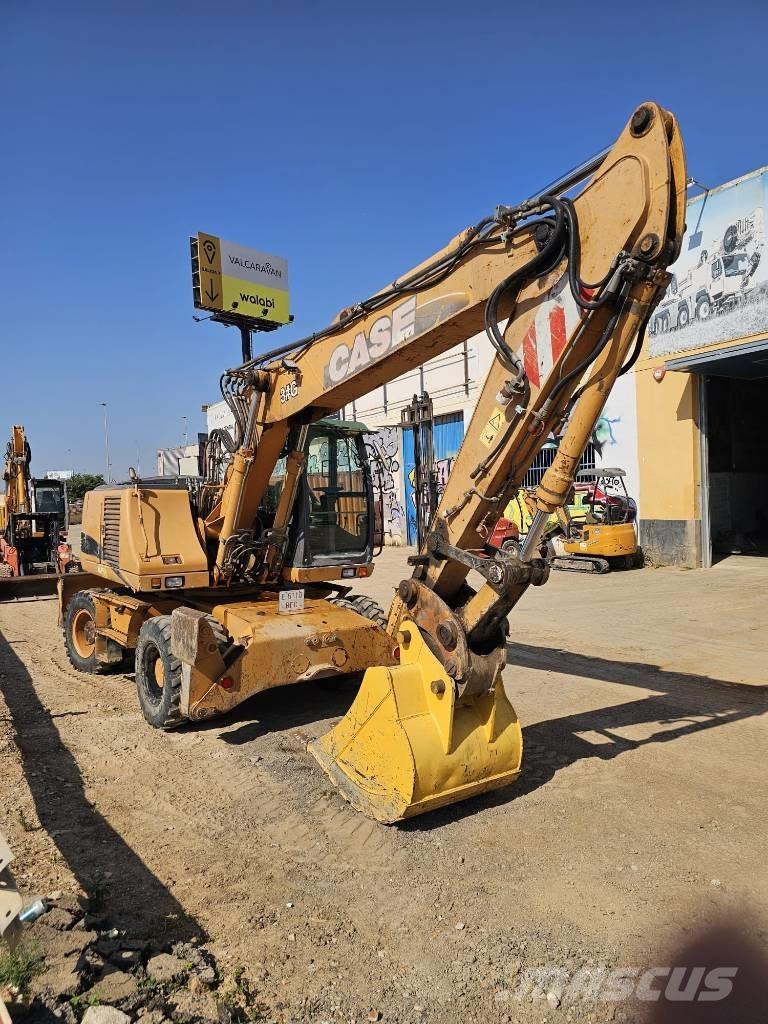 CASE WX 165 Excavatoare cu roti